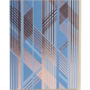 Geometric Zig Zag Greeting Card