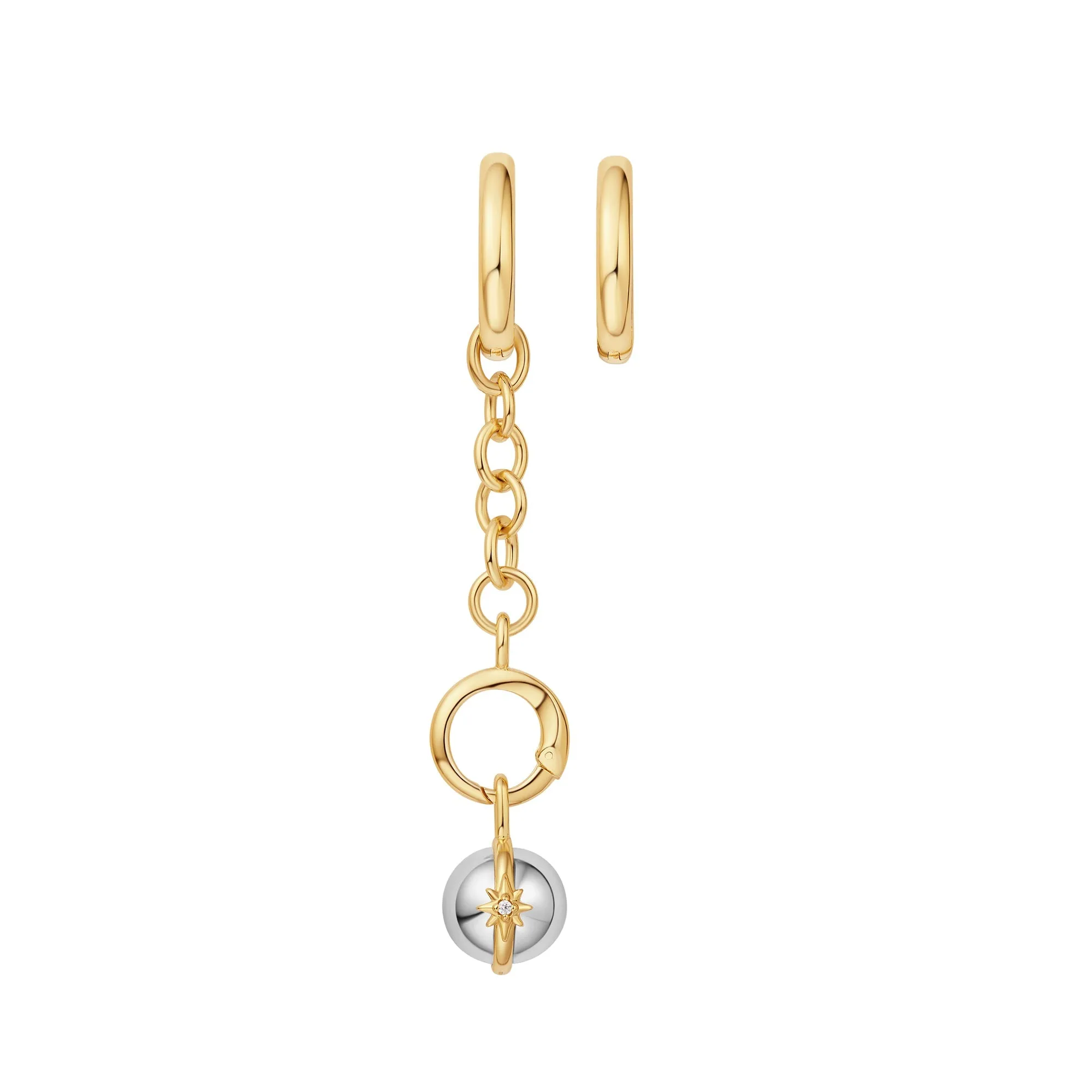 Gold Charm Connector