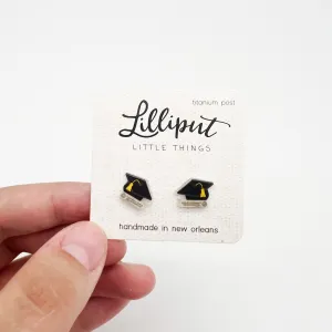 Graduation Cap Earrings