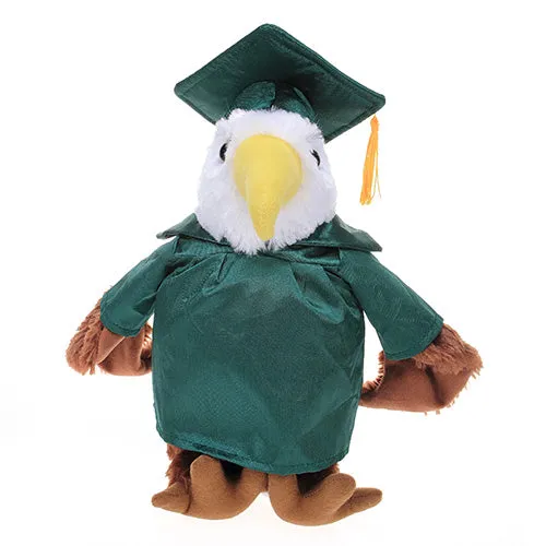 Graduation Stuffed Animal Plush Eagle 12"