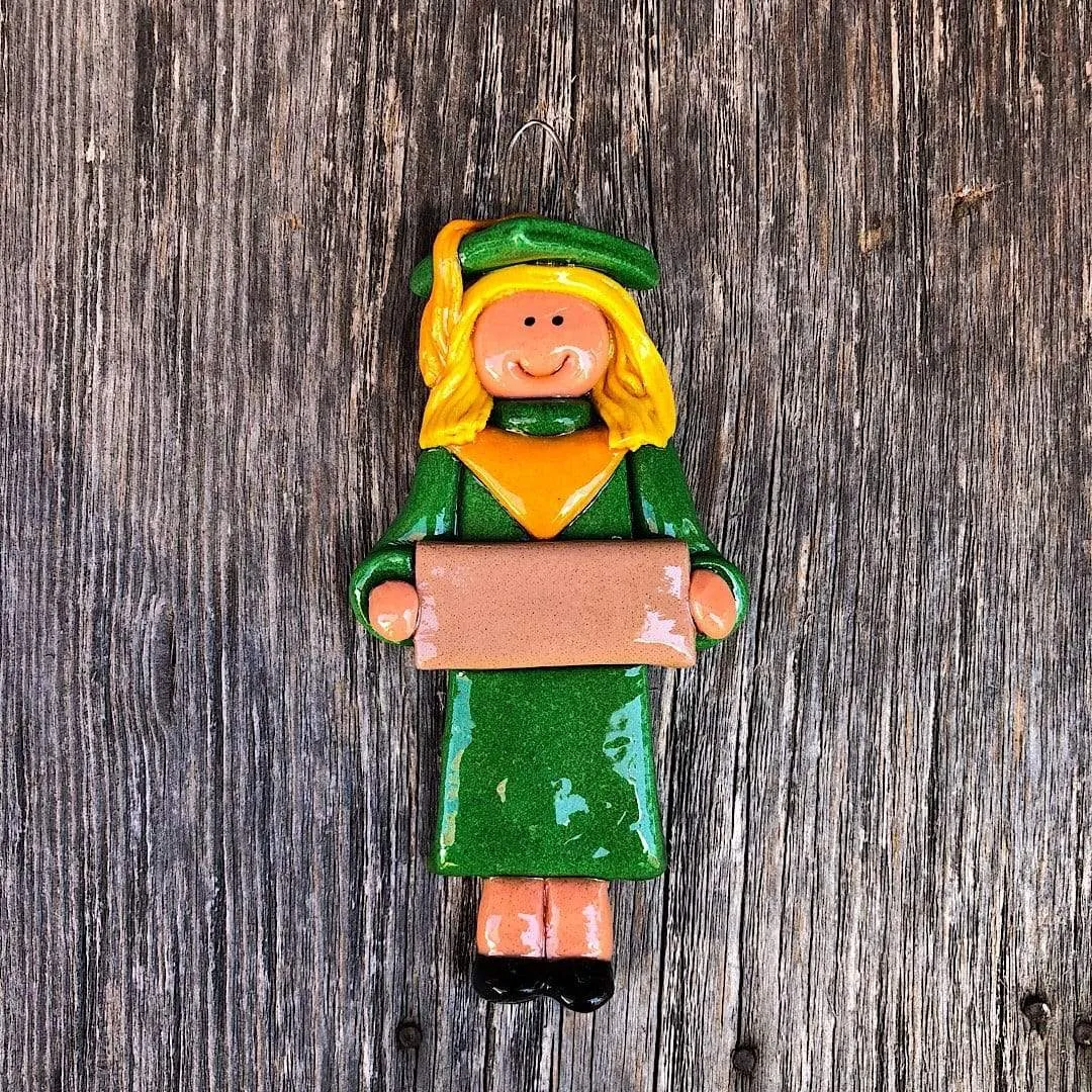 Green and Gold Graduate
