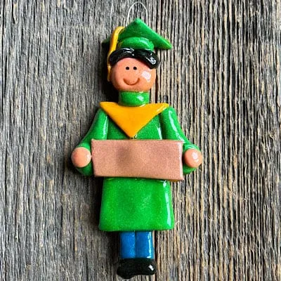 Green and Gold Graduate
