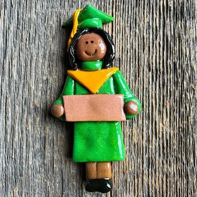 Green and Gold Graduate