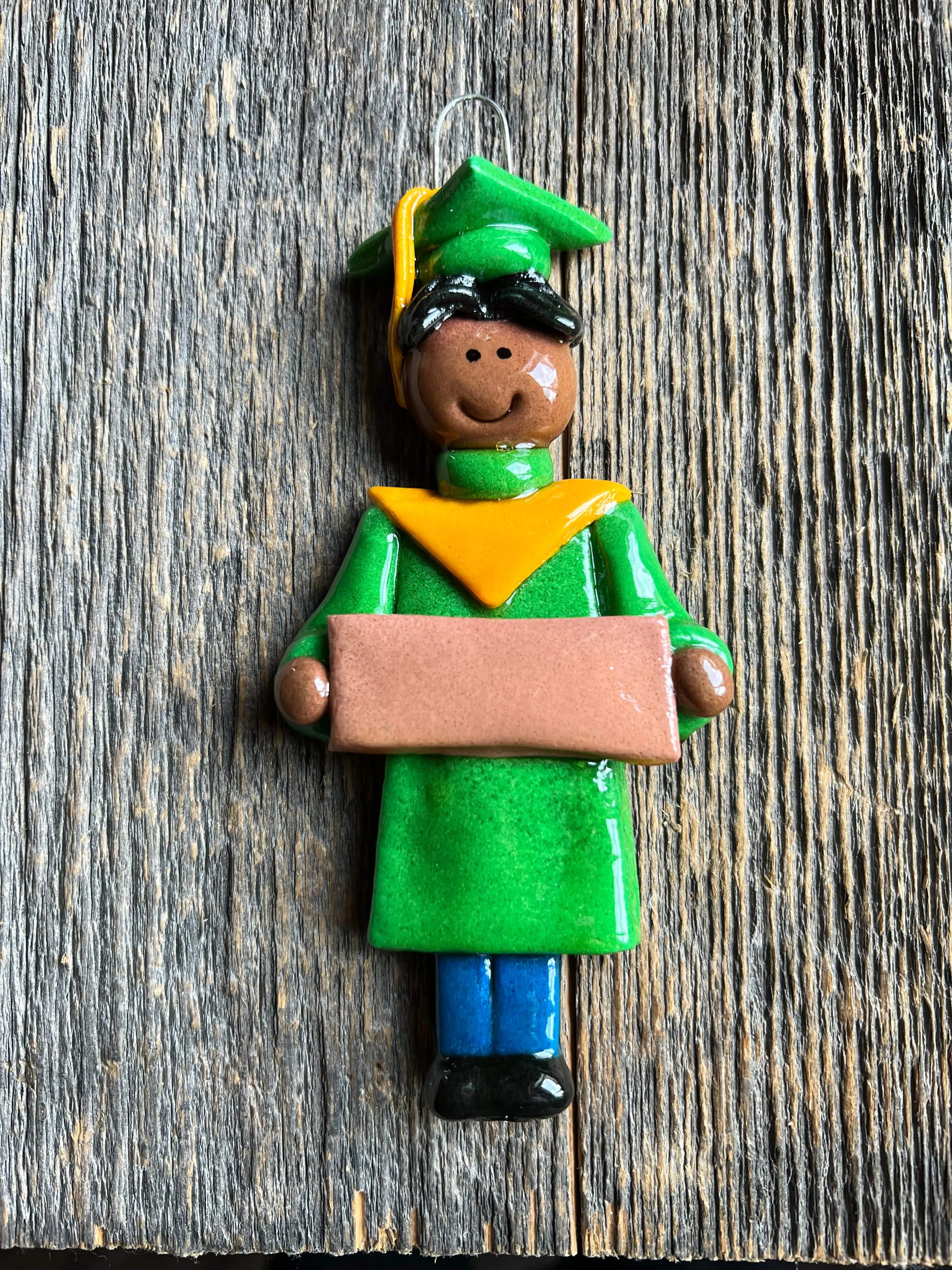 Green and Gold Graduate