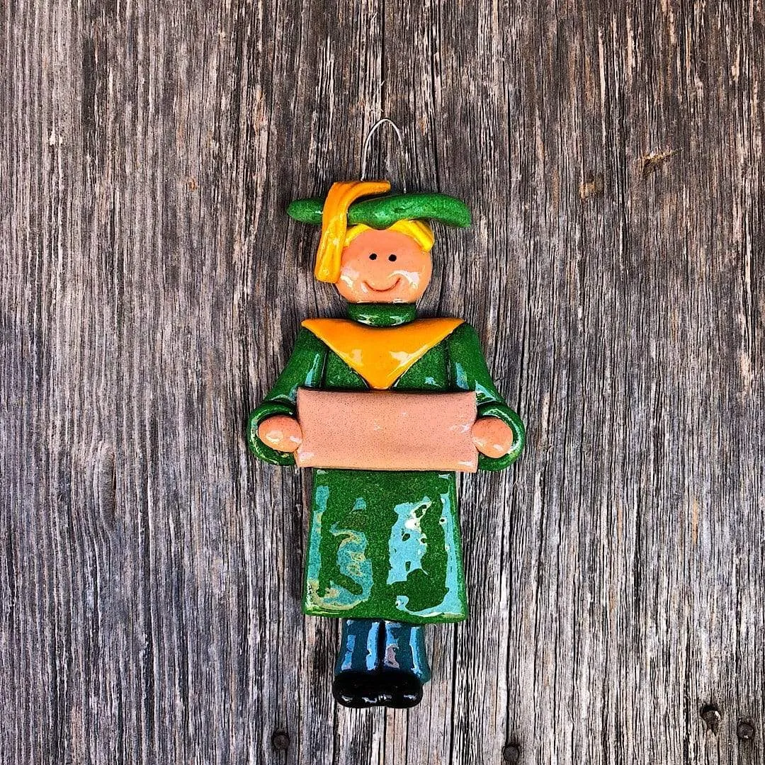 Green and Gold Graduate