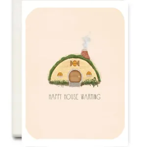 Happy Housewarming Hobbit Hole Card
