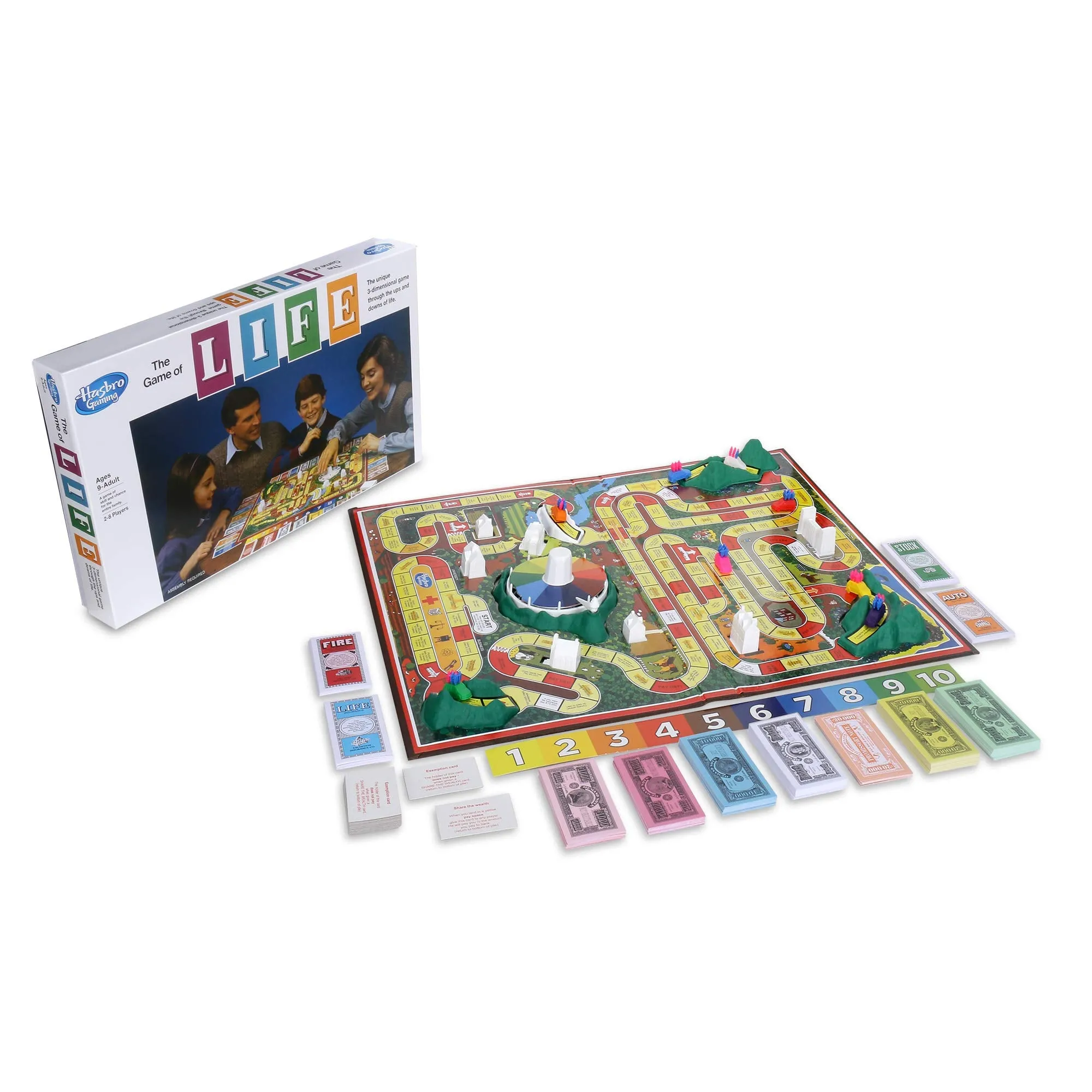 Hasbro Gaming - The Game of Life Board Game, Fun Board Game for Families and Kids, Board Game For Boys & Girls Ages 9 , Game for 2-8 Players