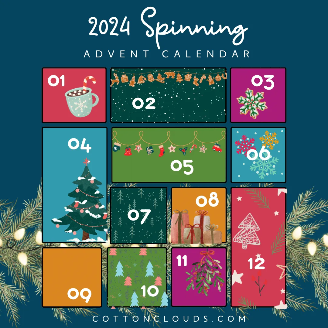 Holiday Advent Calendar for Spinners