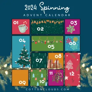 Holiday Advent Calendar for Spinners