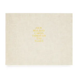 Holiday Card Book