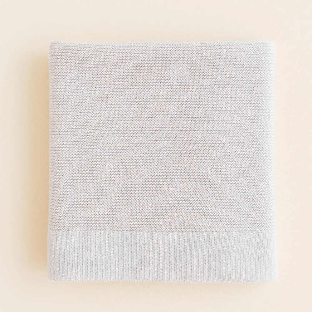 Hvid Gust blanket - 100% Merino wool - Medium thick knit