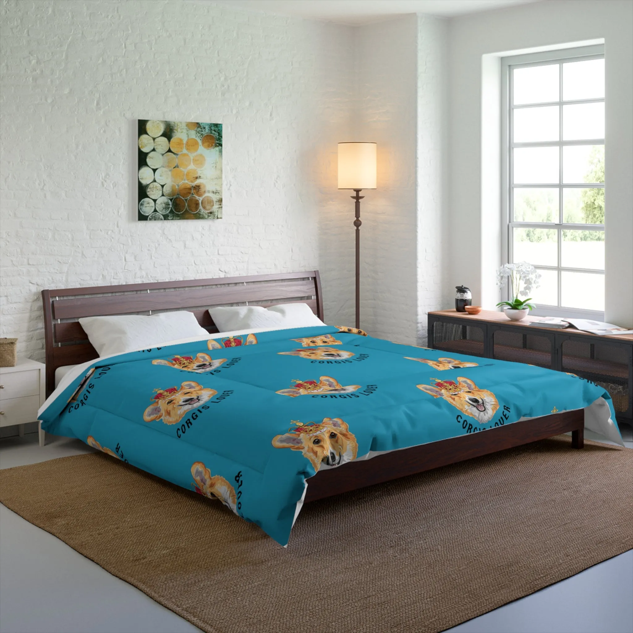 I love my Spaniel Dog POD Comforter