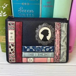 Jane Austen Books Design Purse