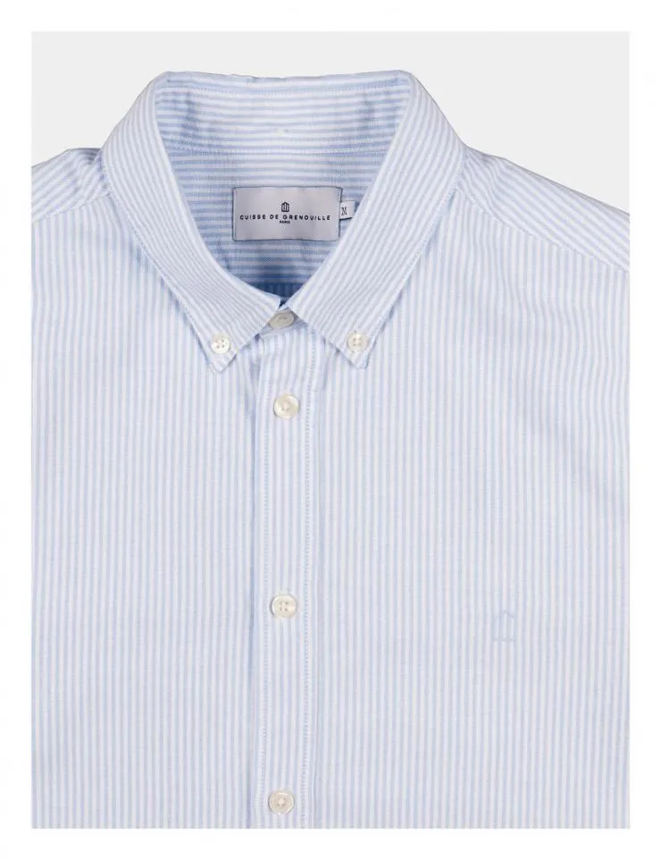 Johnson Oxford Shirt (Blue   White)