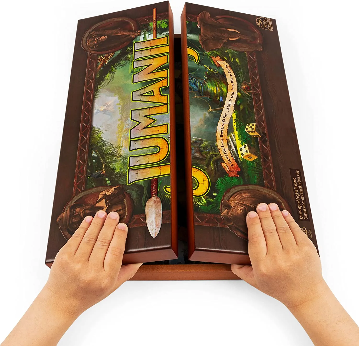 Jumanji Refresh Wooden Box Set Game