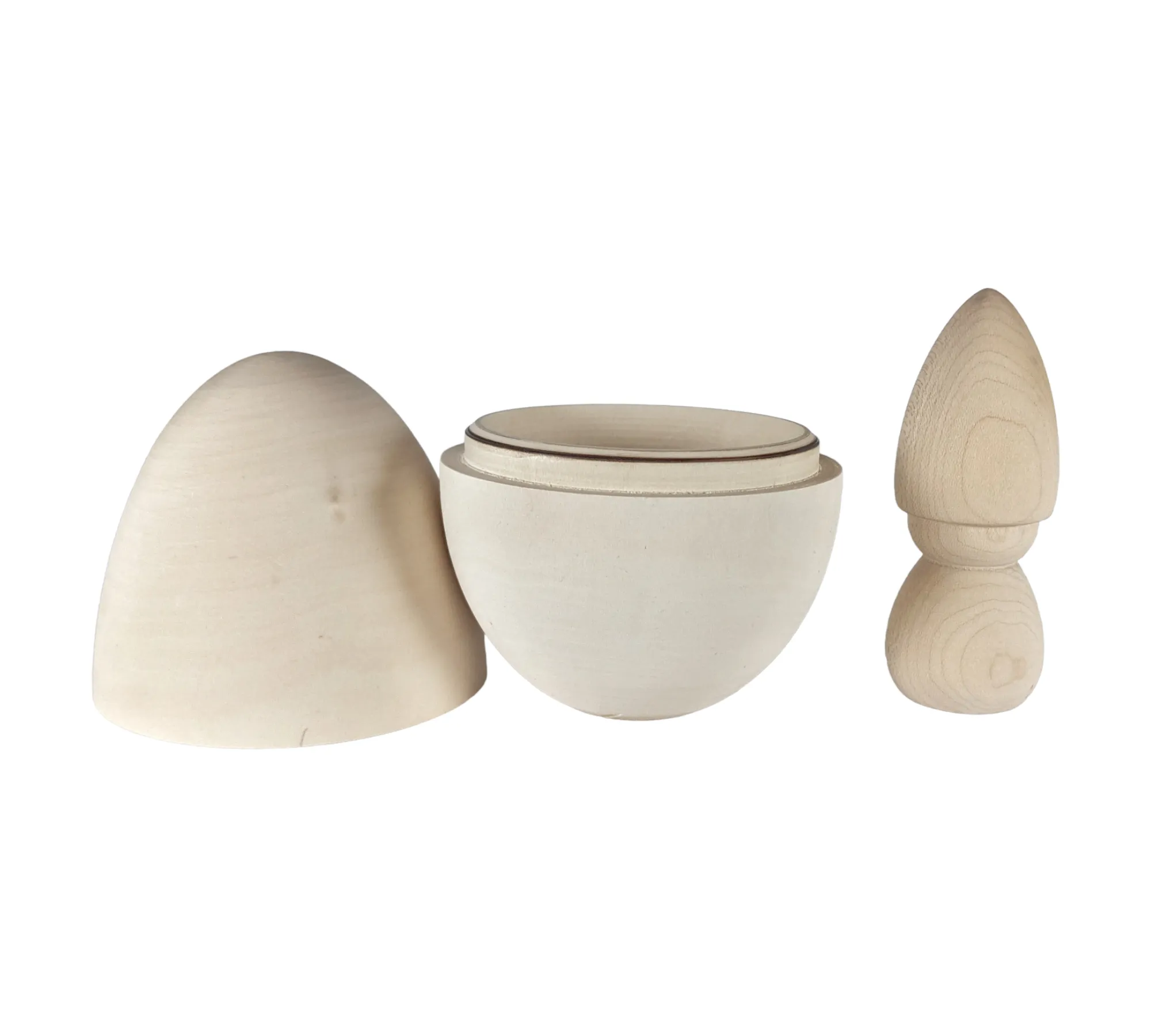 Jumbo XL Open Egg - 5.6 inches / 14 cm