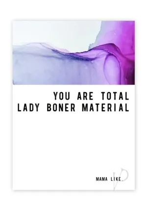 Lady Boner Greeting Card