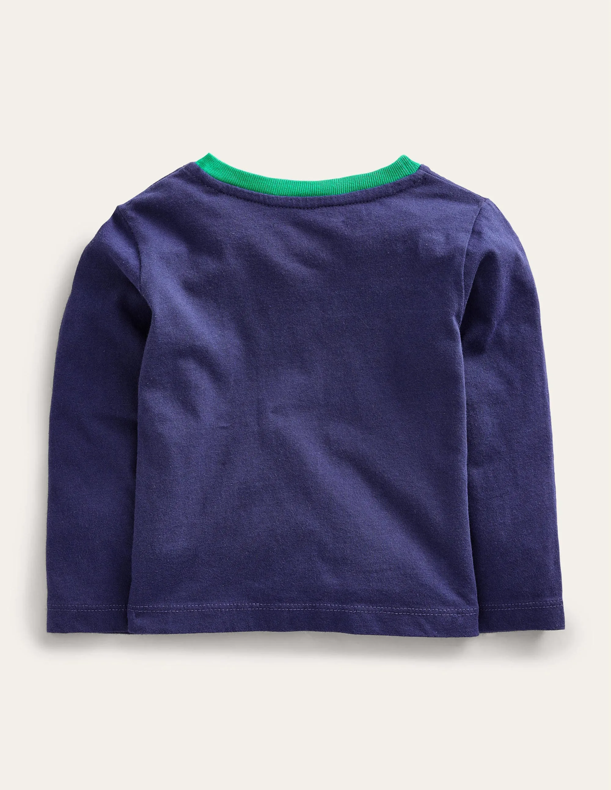 Lift-the-flap T-shirt-Starboard Blue Crocodile