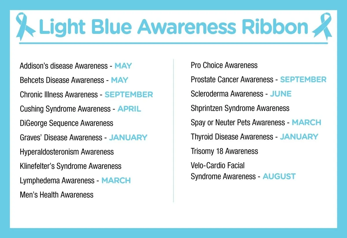 Light Blue Silicone Bracelets