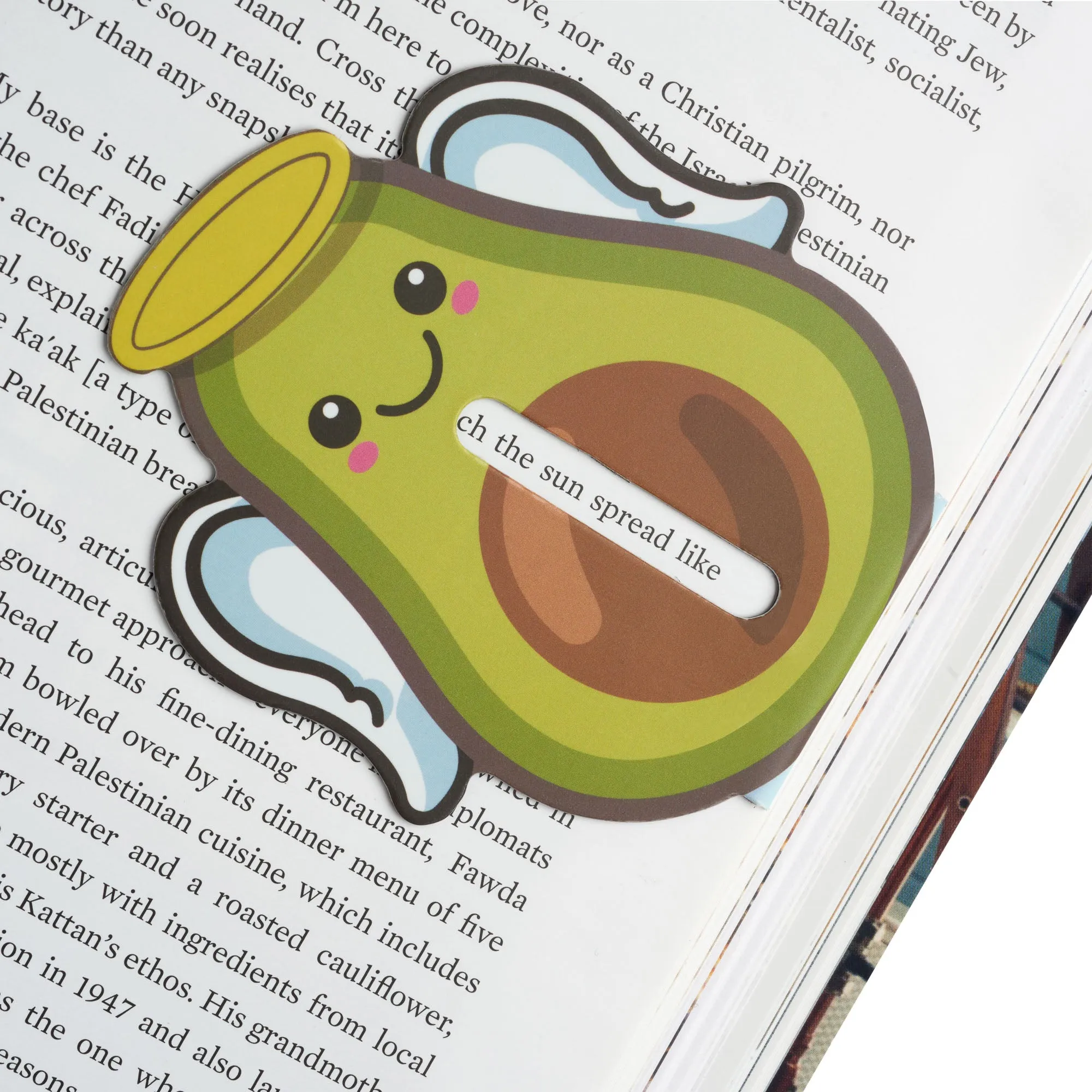 Linemarker Set of 2 Magnetic Bookmark (Avocado)