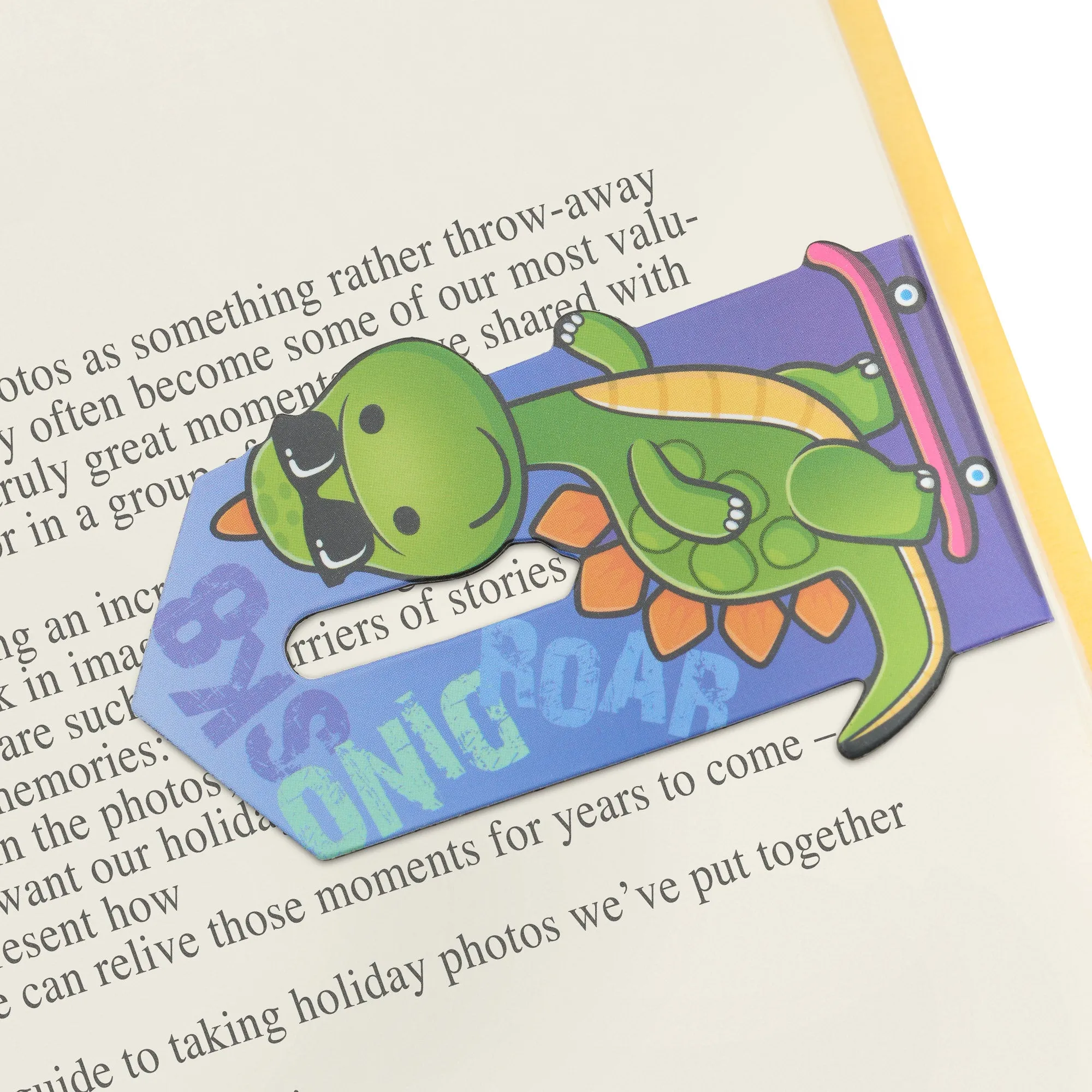 Linemarker Set of 2 Magnetic Bookmark (Dinosaur)