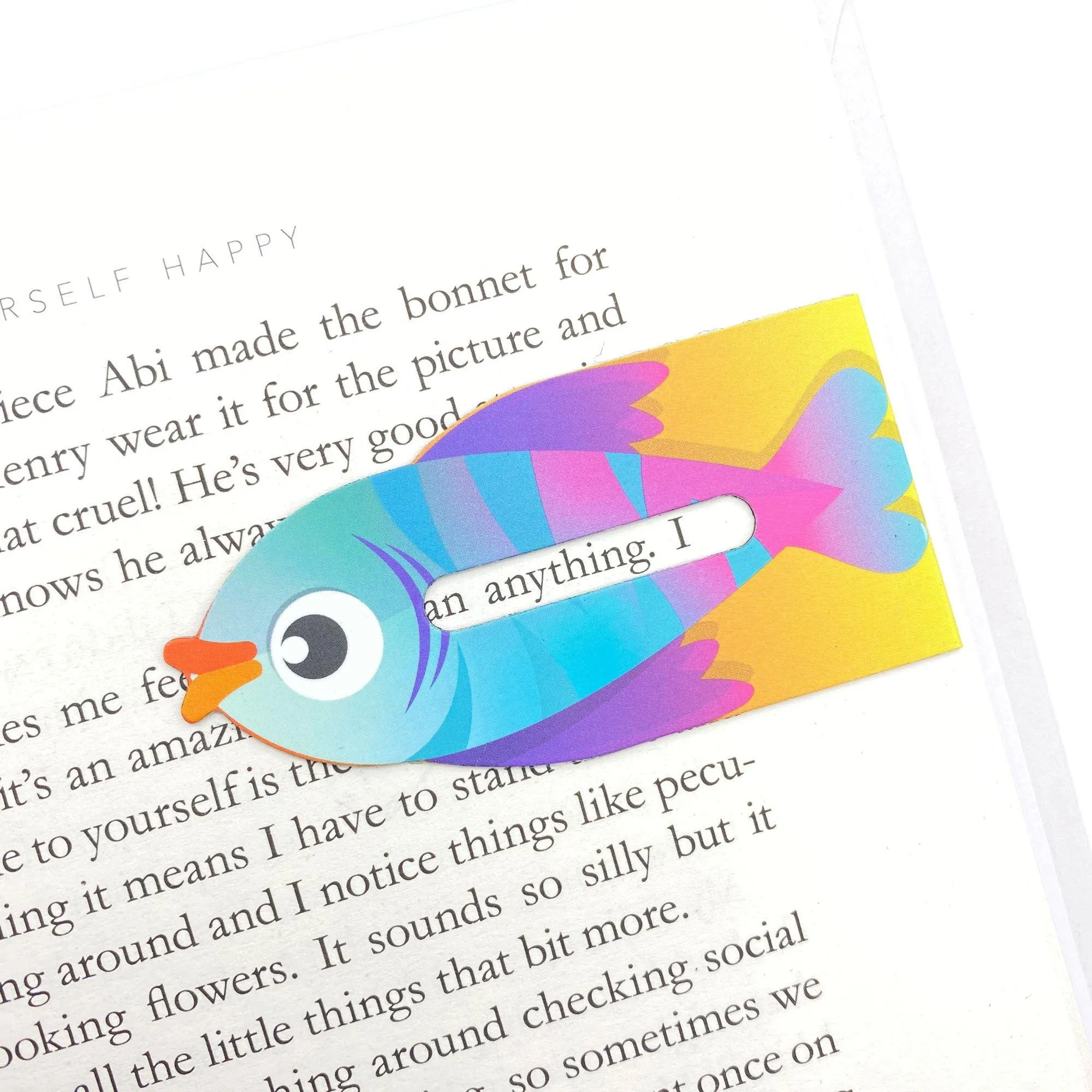 Linemarker Set of 2 Magnetic Bookmark (Fish)