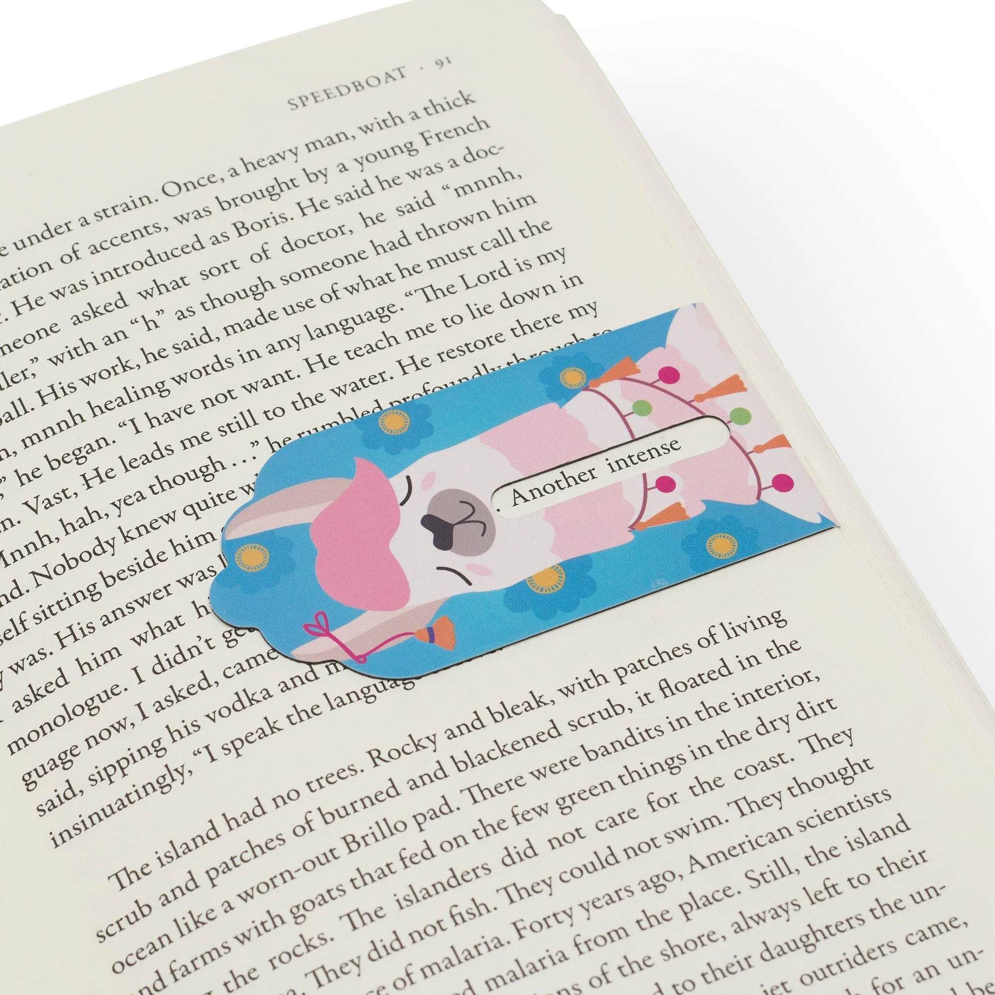 Linemarker Set of 2 Magnetic Bookmark (Llama)