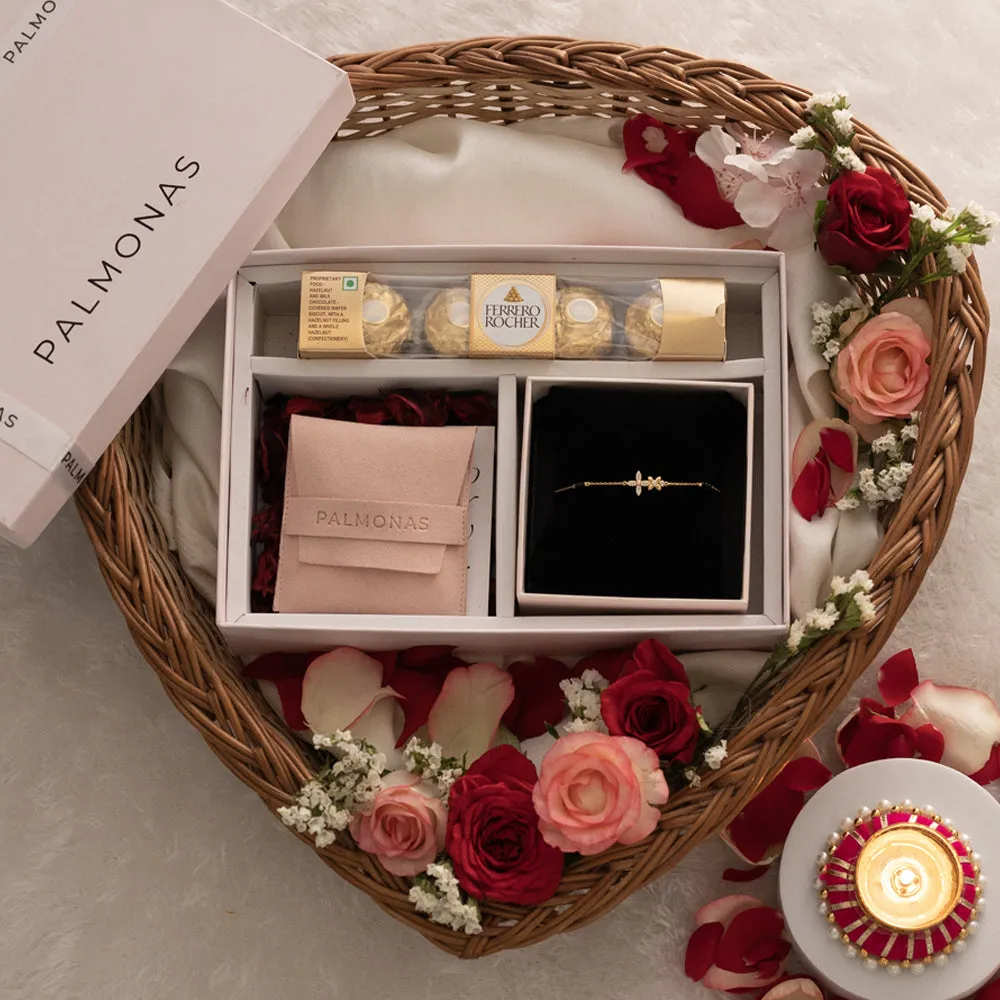 Manasvini Mangalsutra Bracelet Diwali Gift Box