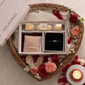 Manasvini Mangalsutra Bracelet Diwali Gift Box