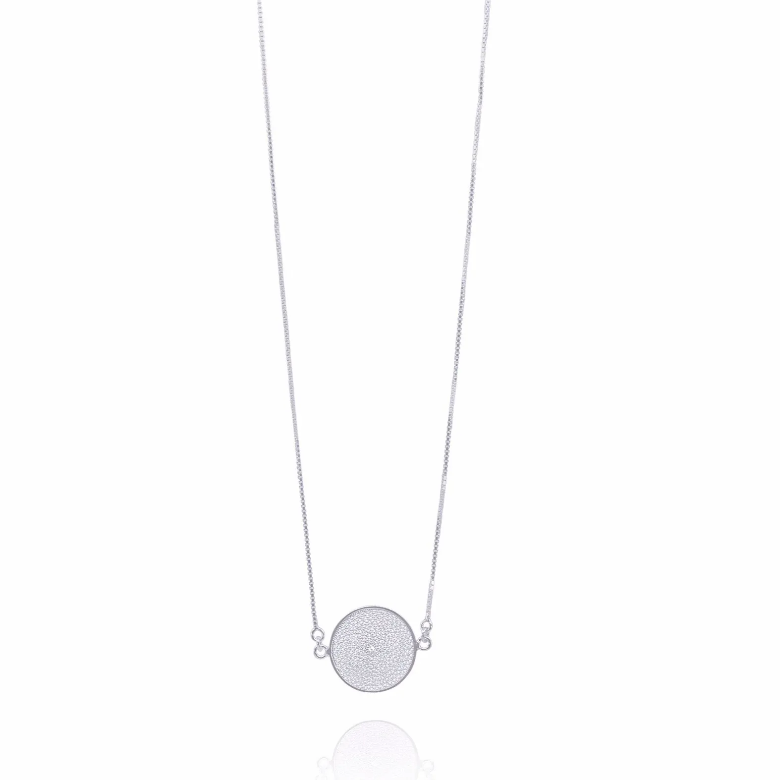 MELI SILVER DREAM CATCHER ADJUSTABLE NECKLACE FILIGREE