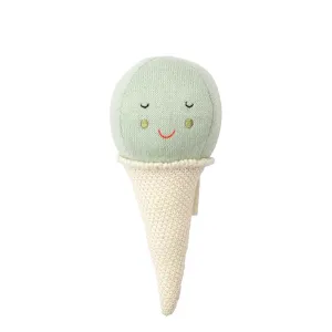 Meri Meri Mint Ice Cream Baby Rattle