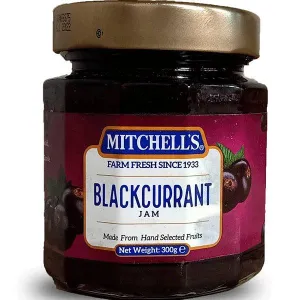 MITCHELLS BLACK CURRANT JAM 300GM