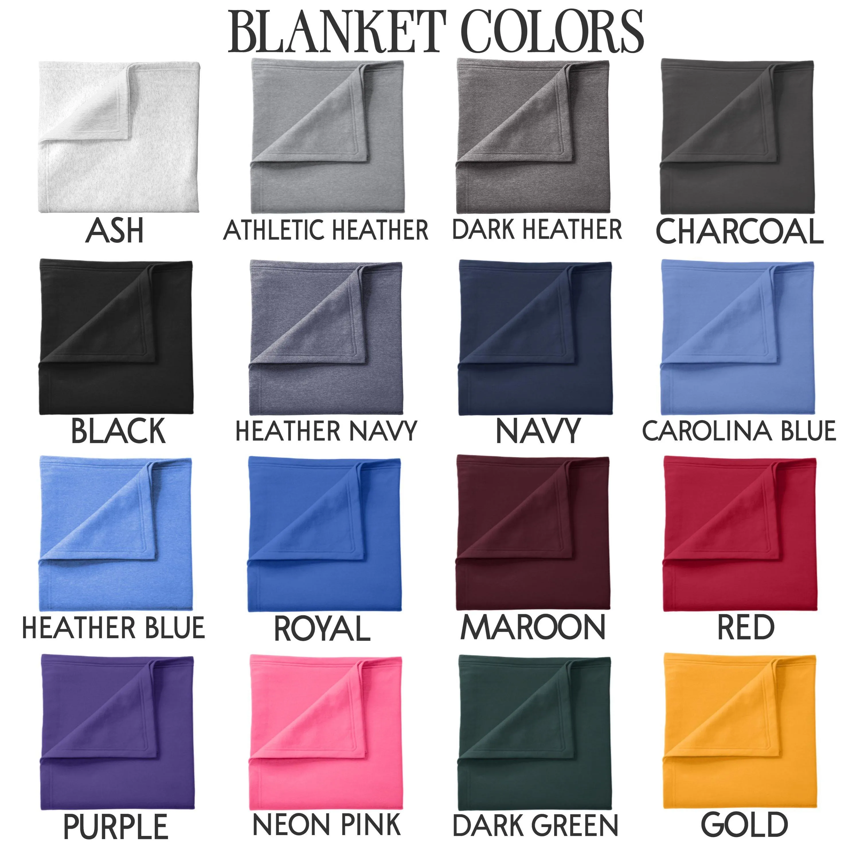 Monogram Blankets | Personalized Fleece Blanket