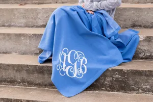 Monogram Blankets | Personalized Fleece Blanket
