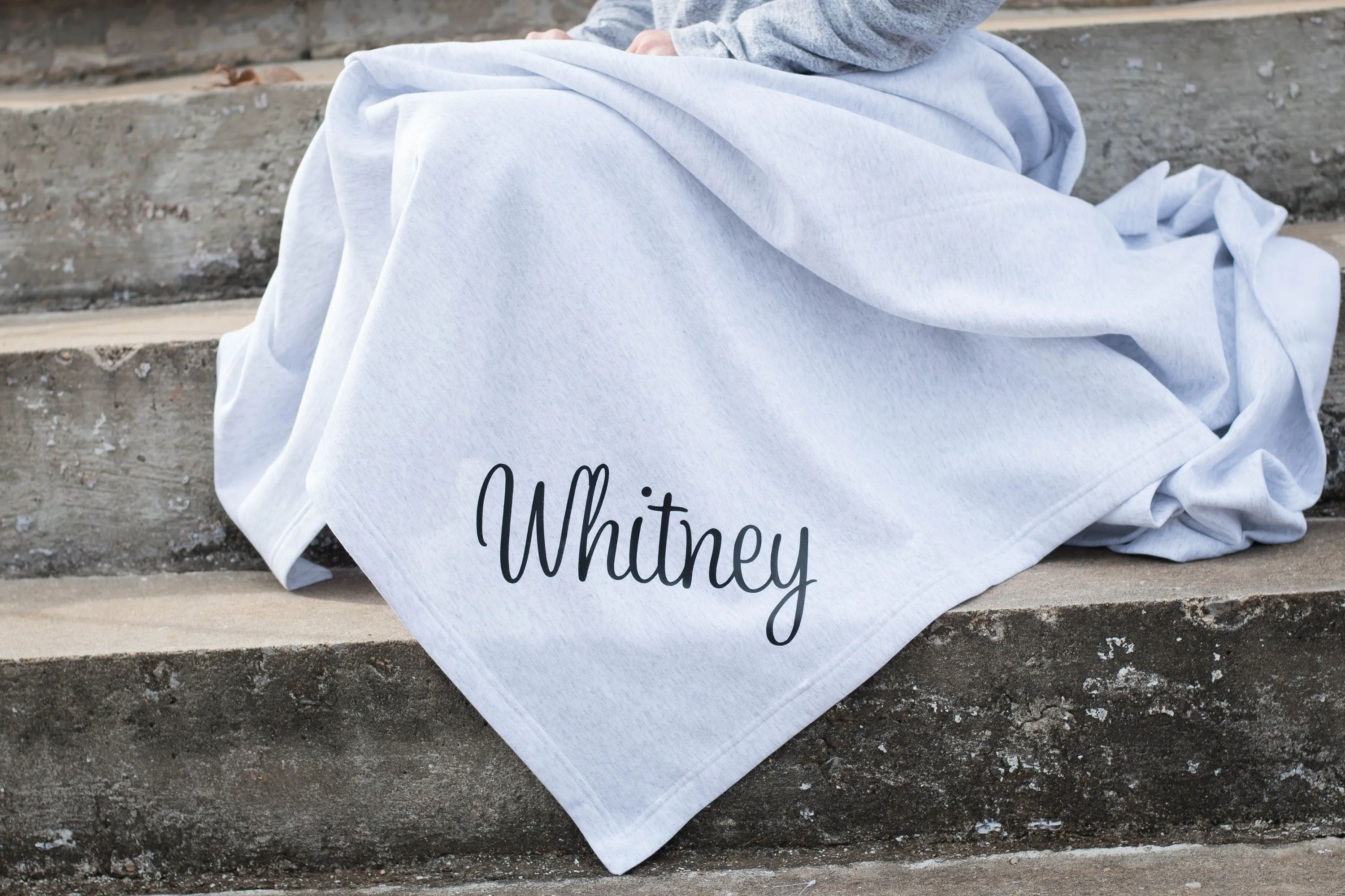 Monogram Blankets | Personalized Fleece Blanket