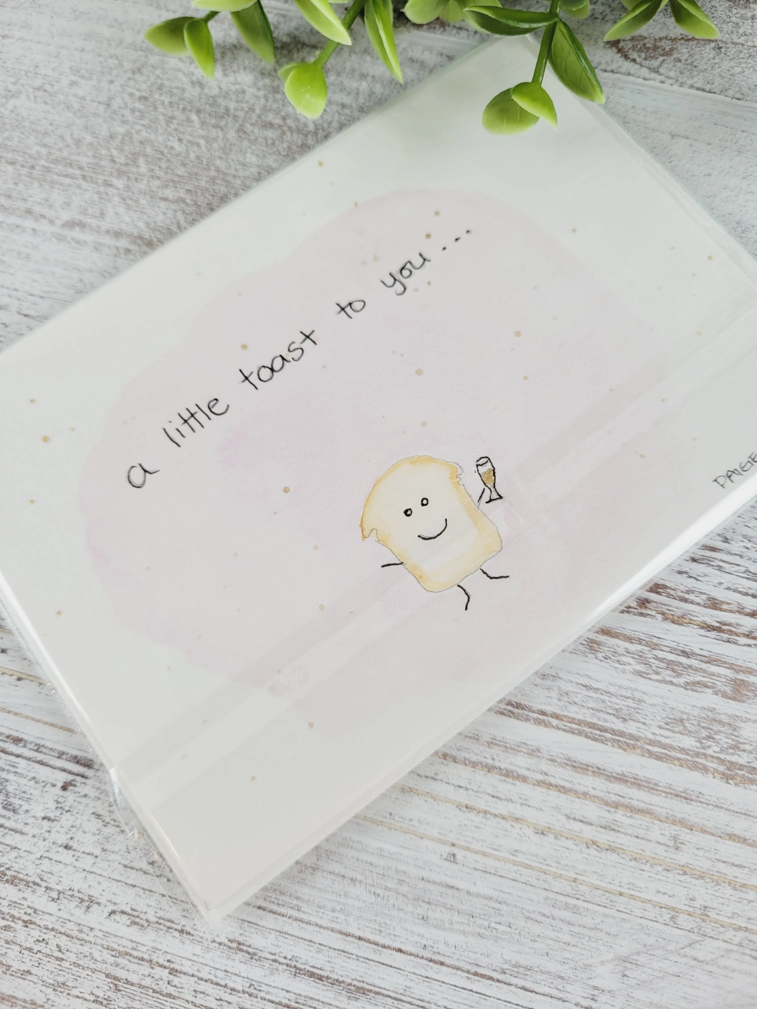 Original Art by Paige Elshaw, Watercolour Greeting Cards (Sets of 2)