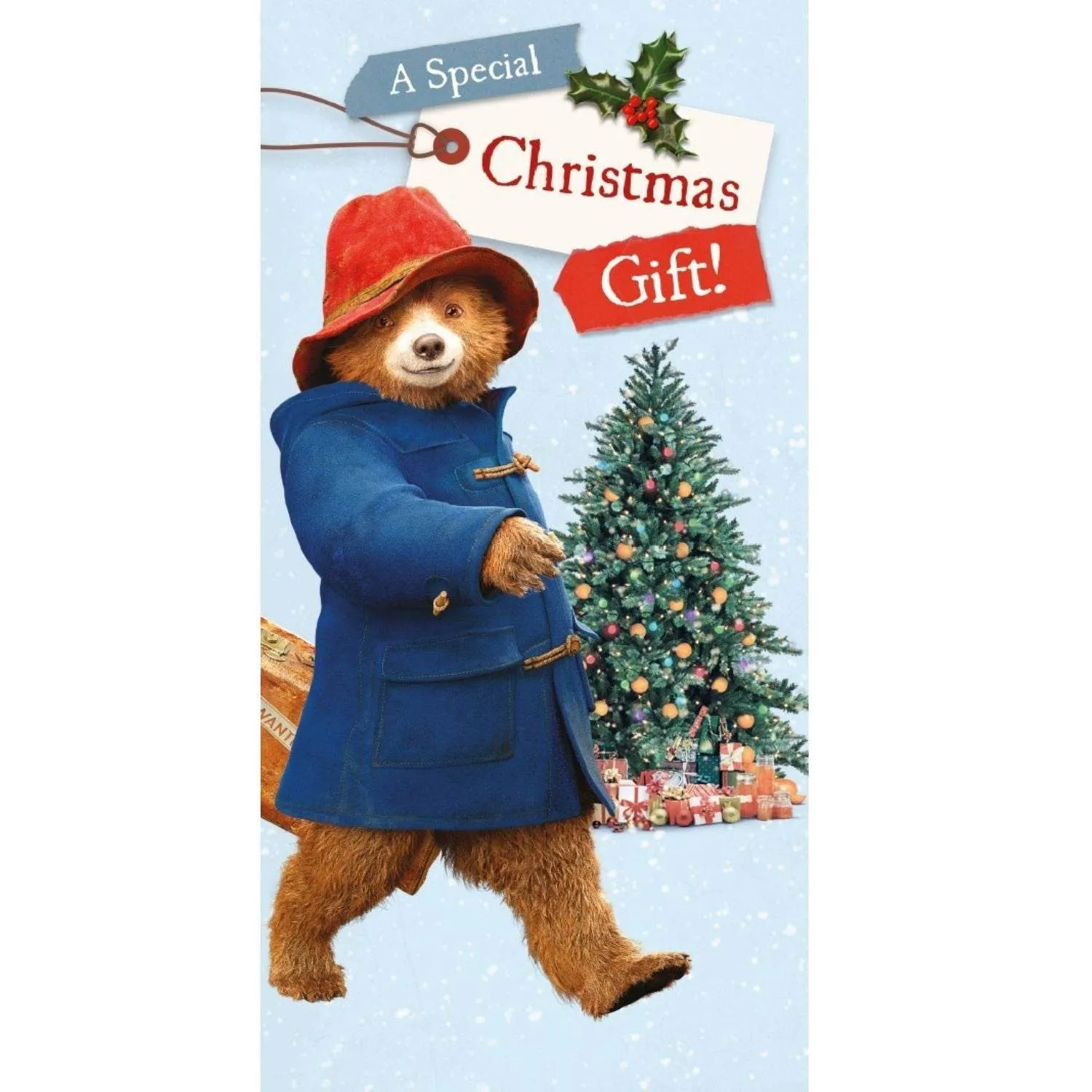 Paddington Bear Christmas Money Wallet