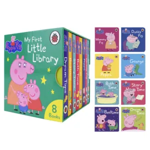 PEPPA PIG MY FIRST LITTLE LIBRARY OF 8 BOARD BOOKS