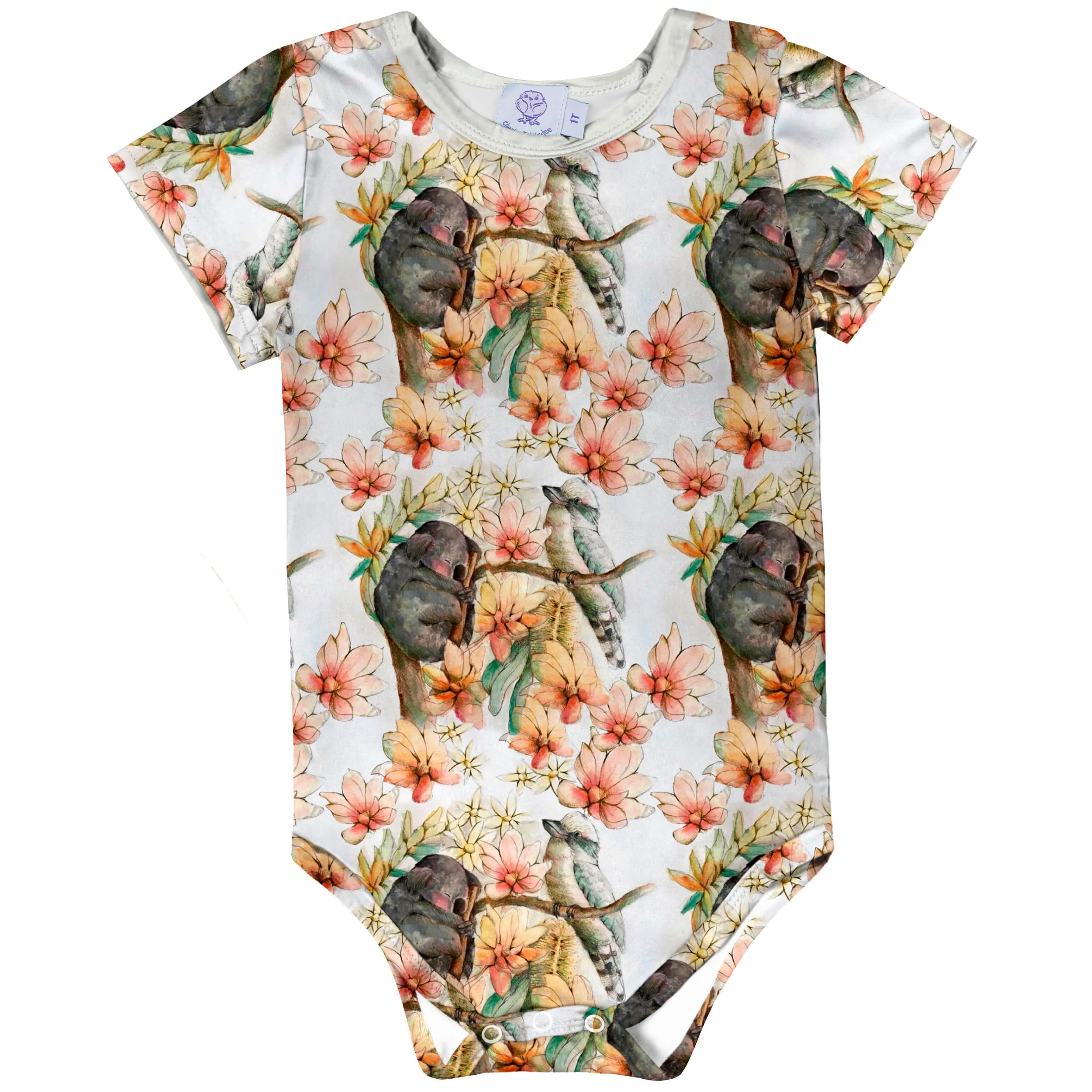 PREORDER Australiana Short Sleeve Onesie (Ships w/c 16th Sept)