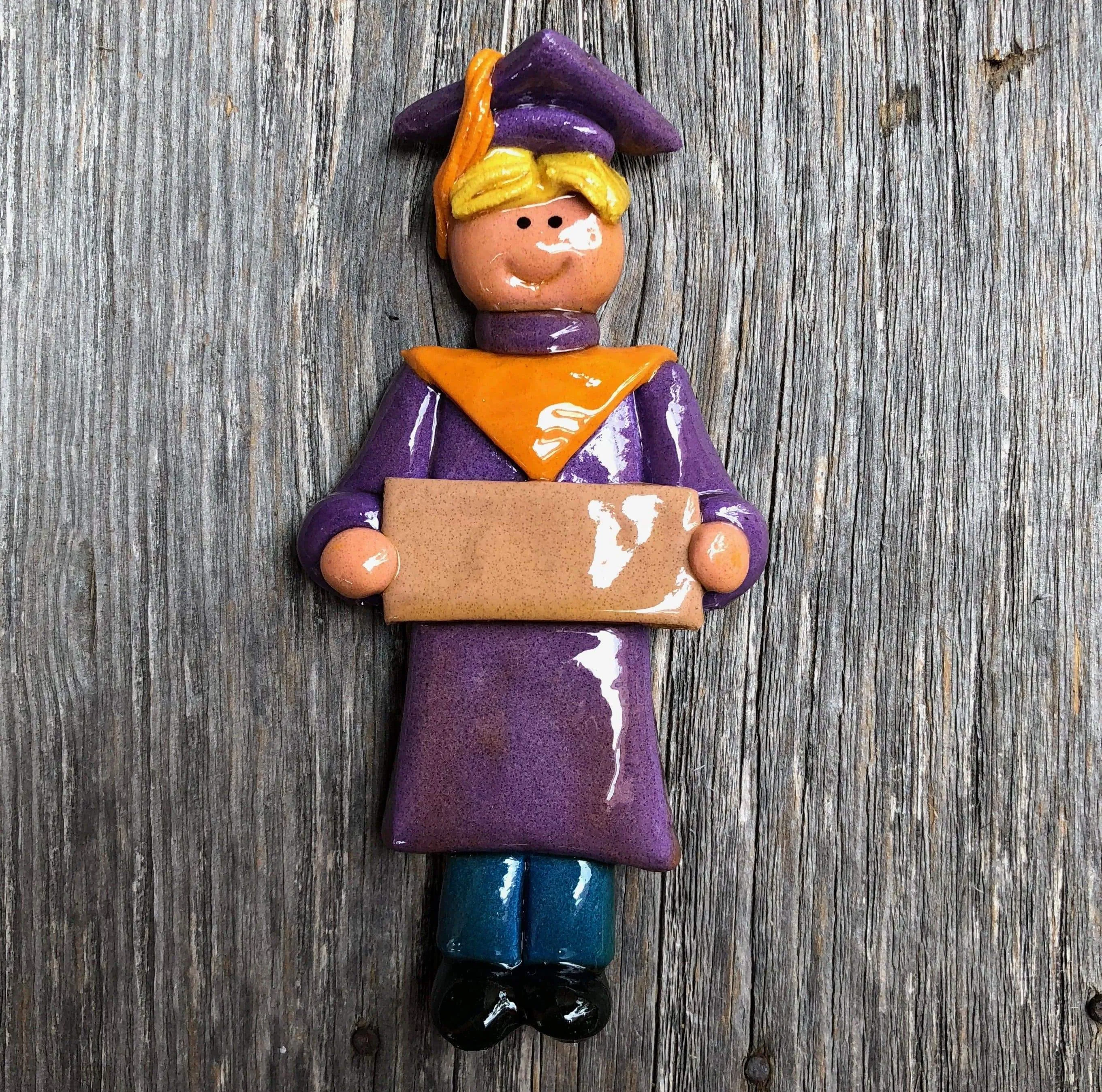 Purple and Gold Graduate