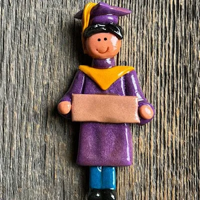 Purple and Gold Graduate