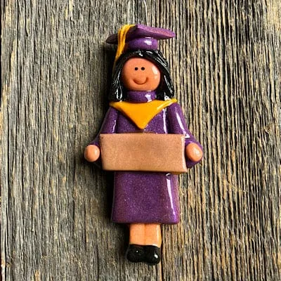 Purple and Gold Graduate