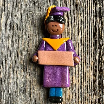 Purple and Gold Graduate