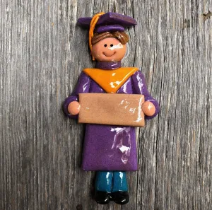 Purple and Gold Graduate