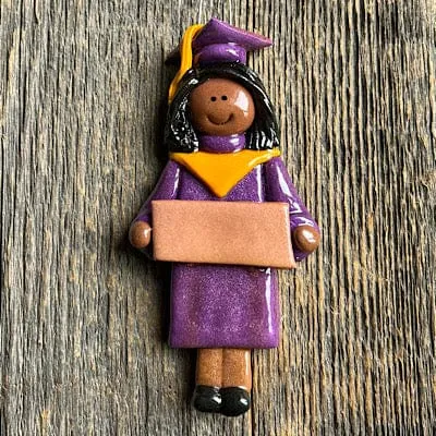 Purple and Gold Graduate