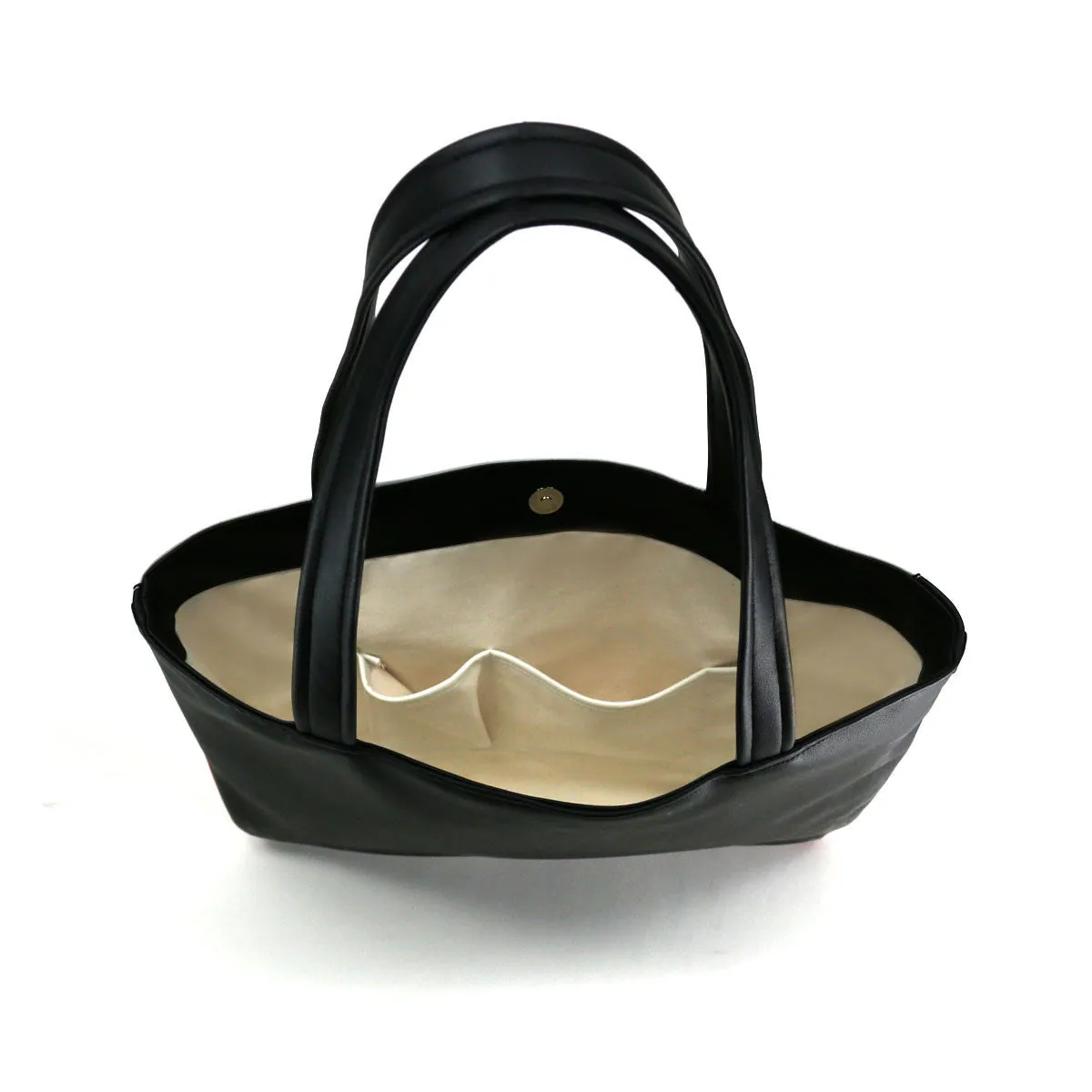 "Monarch" Butterfly Vegan Flat Tote Design by Cykochik (Multicolored )