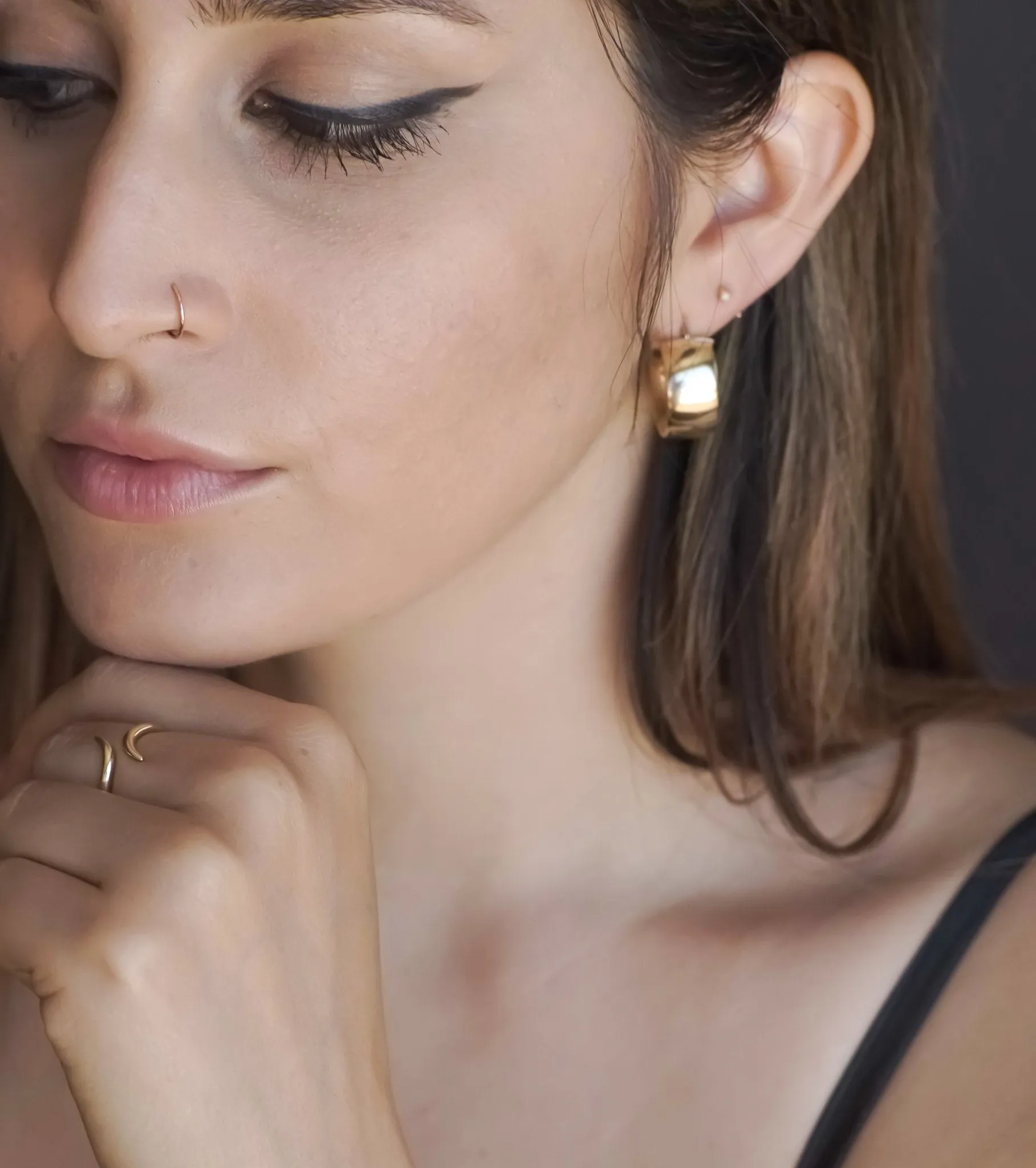 Sade Gold Hoops