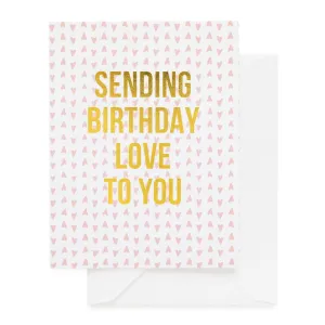 Sending Birthday Love