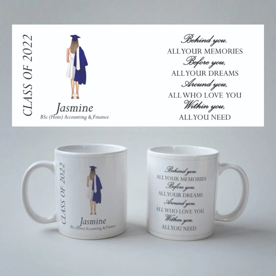 Sentimental Graduation Personalised Mug