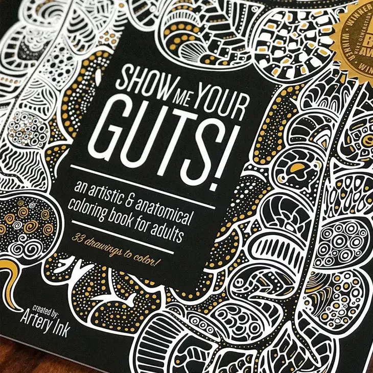 Show Me Your Guts! Coloring Book